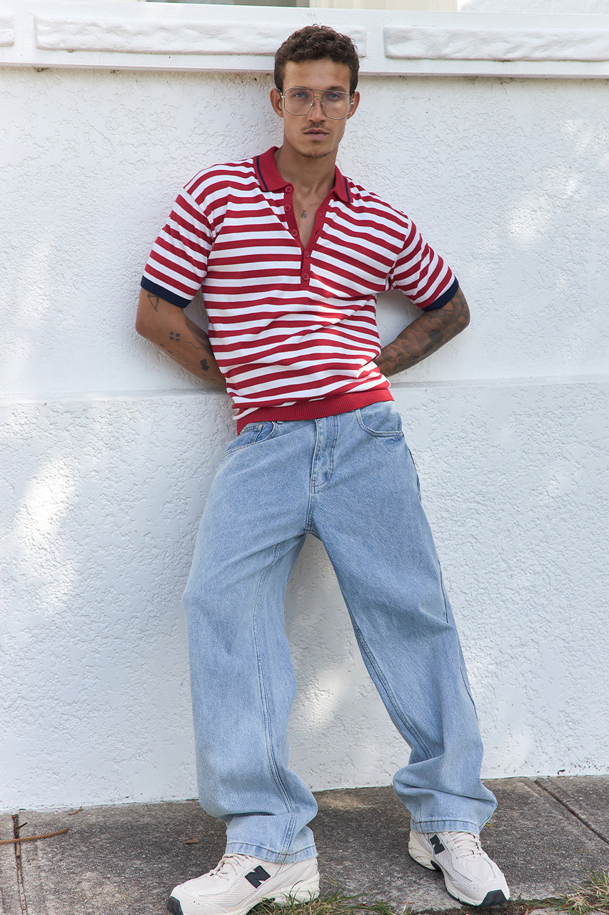 KAIN TOP - RED STRIPE