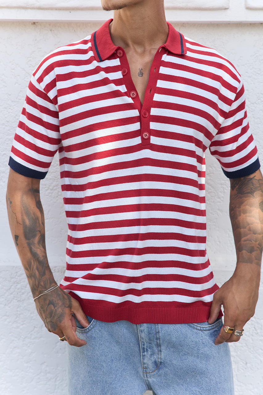 KAIN TOP - RED STRIPE - KAINTOP-REDSTRIPE-3