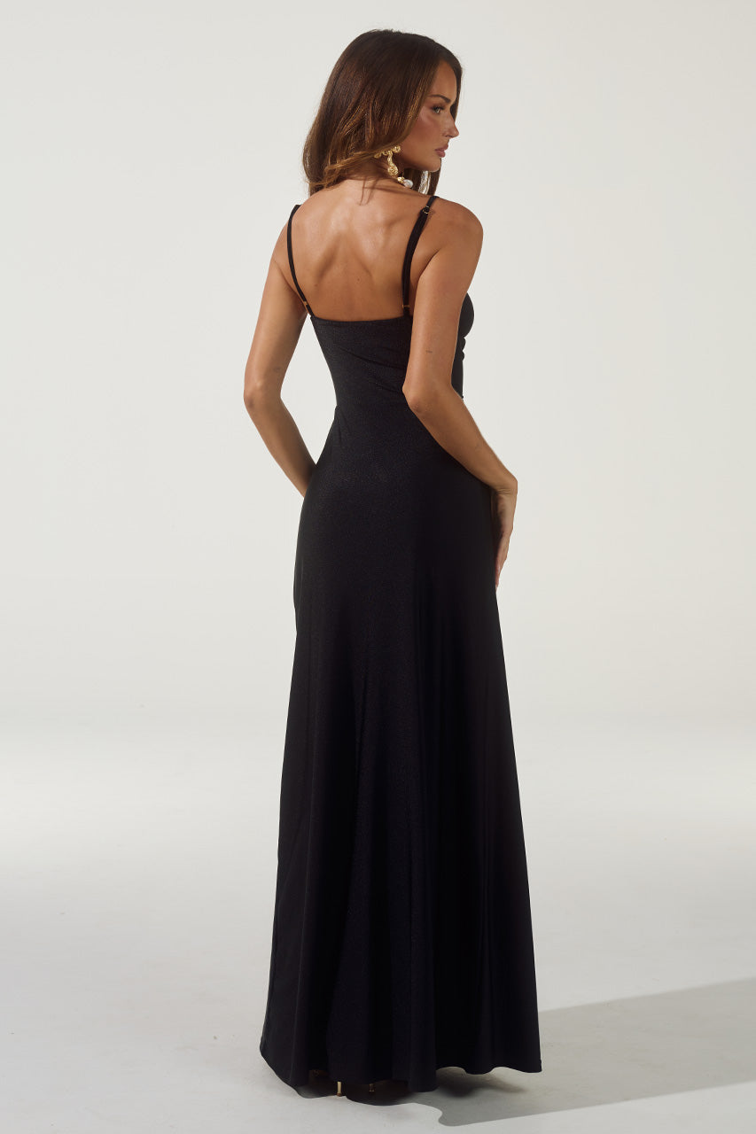 KALENA PLUNGE MAXI DRESS - BLACK - KALENAPLUNGEMAXIDRESS-BLACK-2