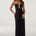 KALENA PLUNGE MAXI DRESS - BLACK