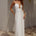 KALENA PLUNGE MAXI DRESS - WHITE