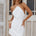 KARLIA HALTER SMOCK MINI DRESS - WHITE