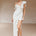 KARLITA MAXI DRESS - WHITE POLKA