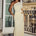 KASSI ONE SHOULDER MIDI DRESS - BUTTER