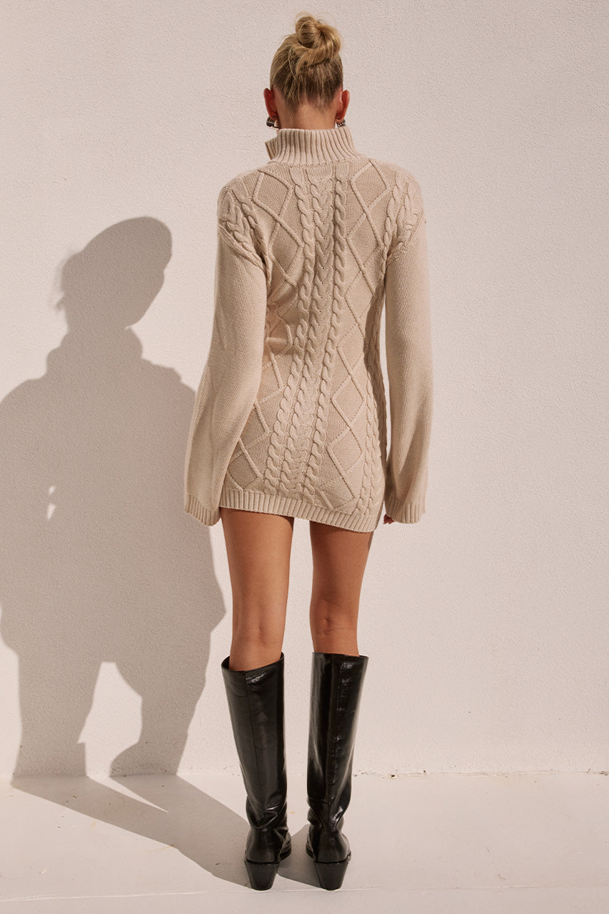 KATARA KNIT MINI DRESS - CREAM - KATARAKNITMINIDRESS-CREAM-3