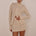KATARINA KNIT MINI SKIRT - CREAM