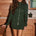 KATARINA LONG SLEEVE KNIT TOP - KHAKI