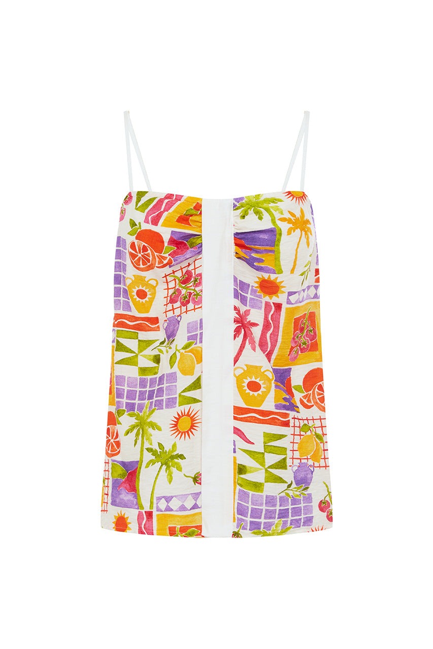 KATRI TOP - TILDAH MULTI - KATRITOPTILDAHPRINT