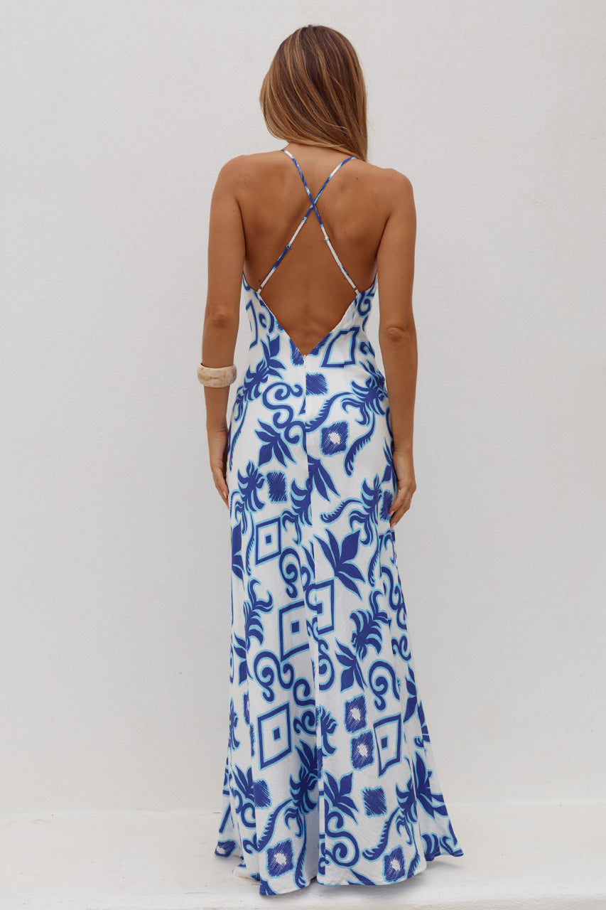 KEILANA CROSS BACK MAXI DRESS - MADDIE BLUE - KEILANACROSSBACKMAXIDRESS-MADDIEBLUE-4