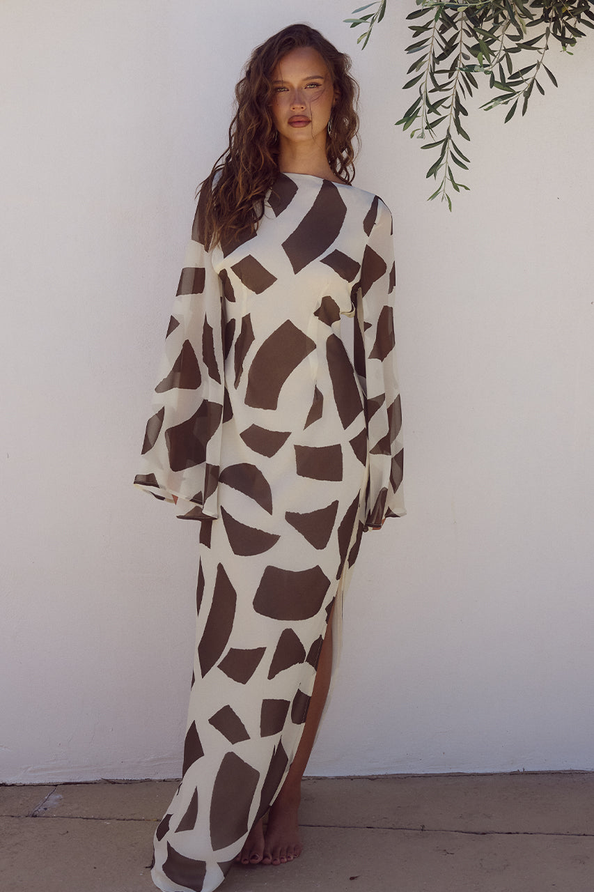 KIMBER MAXI DRESS - LAZURE CHOCOLATE - KIMBER-MAXI-DRESS---LAZURE-CHOCOLATE-_1