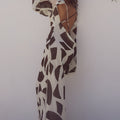 KIMBER MAXI DRESS - LAZURE CHOCOLATE