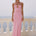 KLEO STRAPLESS MAXI DRESS - PINK