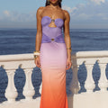 KLEO MAXI DRESS - SUNDOWN OMBRE
