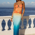 KLEO MAXI DRESS - PINA COLADA OMBRE