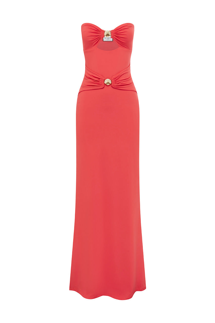 KLEO MAXI DRESS - WATERMELON - KLEOMAXIDRESSWATERMELON_1dc0ec22-84bf-4617-b759-8019afe21db0