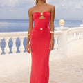 KLEO MAXI DRESS - WATERMELON
