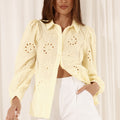 KNOWLES BLOUSE - LEMON