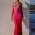 KYREE MAXI DRESS - PINK OMBRE