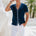 LACHY TOP - NAVY