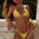 LAGUNA TRIANGLE BIKINI TOP - MANGO