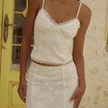 LARINA TOP - WHITE