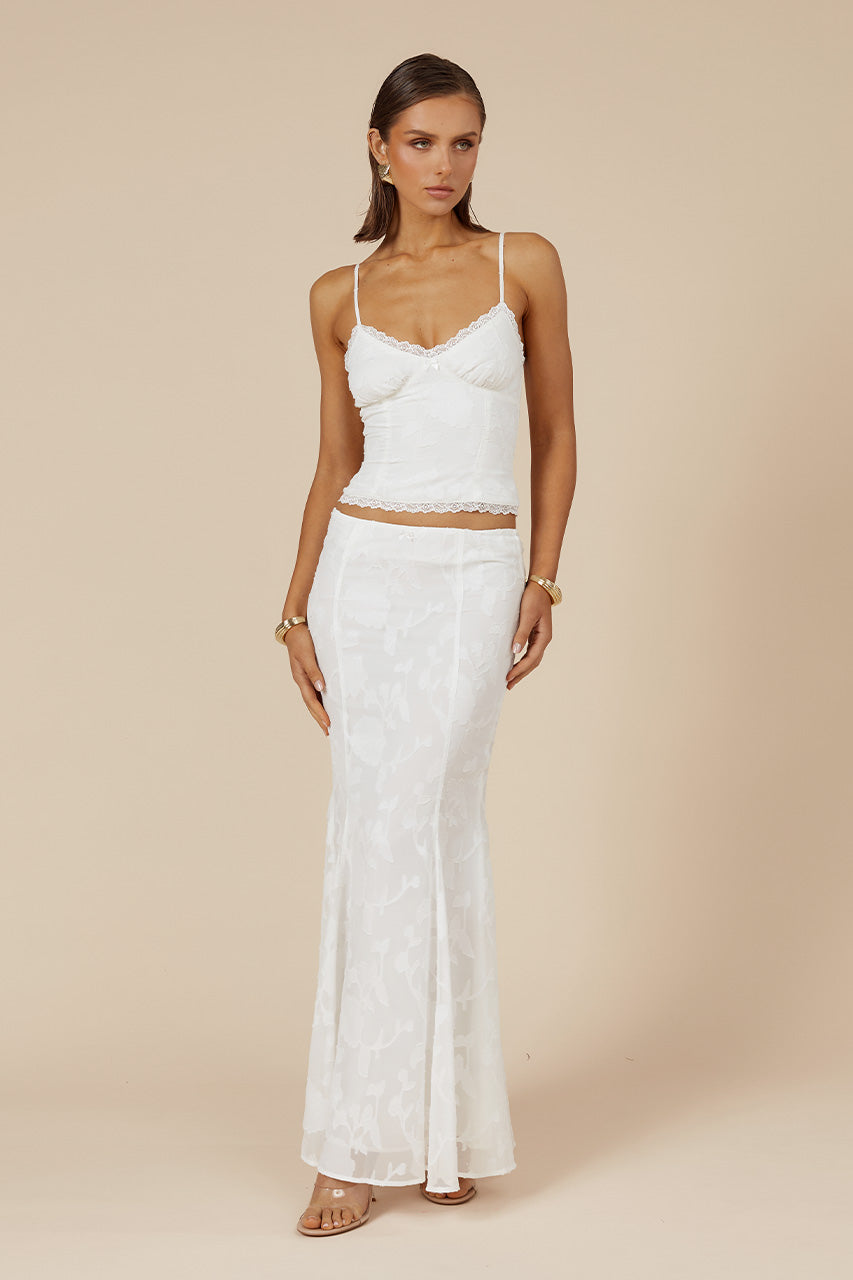 LARINA MAXI SKIRT - WHITE - LARINATOPXMAXISKIRT_1