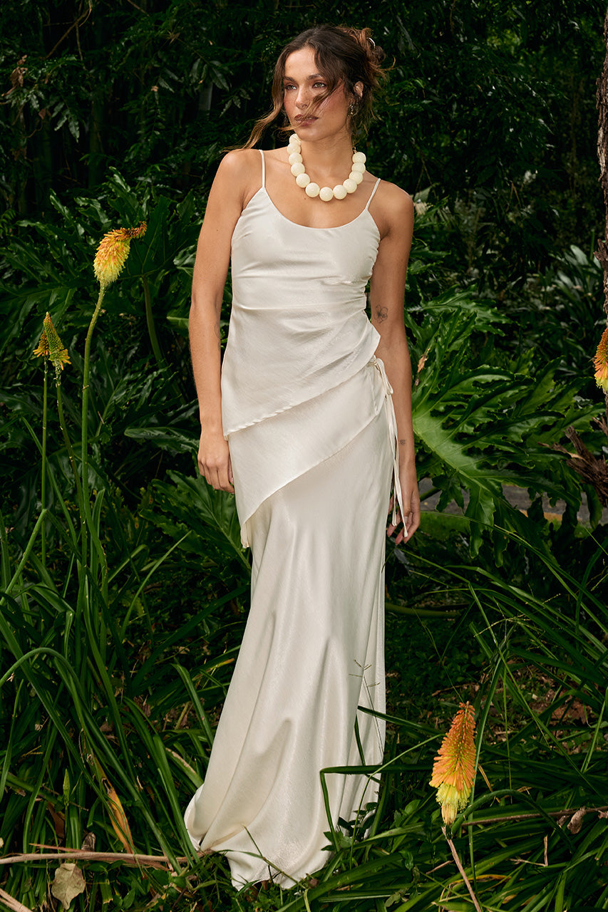 LARISSA LOW WAISTED WRAP MAXI SKIRT - OFF WHITE - LARISSAASYMMETRICALHEMTOPXLARISSALOWWAISTEDWRAPMAXISKIRT-OFFWHITE-03