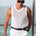 LEONARDO KNIT SINGLET - WHITE