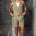 LEON DOUBLE BREASTED VEST - KHAKI