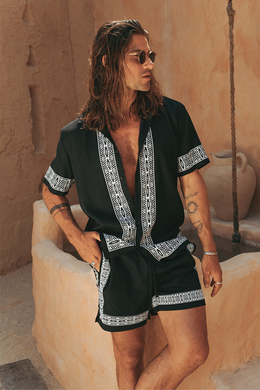 LEVI SHIRT - BLACK - LEVISHIRTBLACKxLEVISHORTBLACK