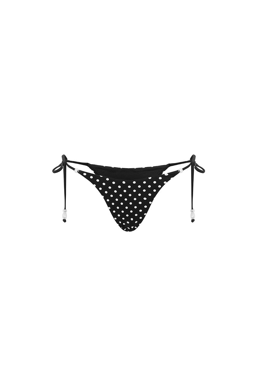 LIA BOTTOM - BLACK POLKA - LIABOTTOMBLACKPOLKA