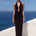 LILABELLE HALTER KNIT MAXI DRESS - BLACK