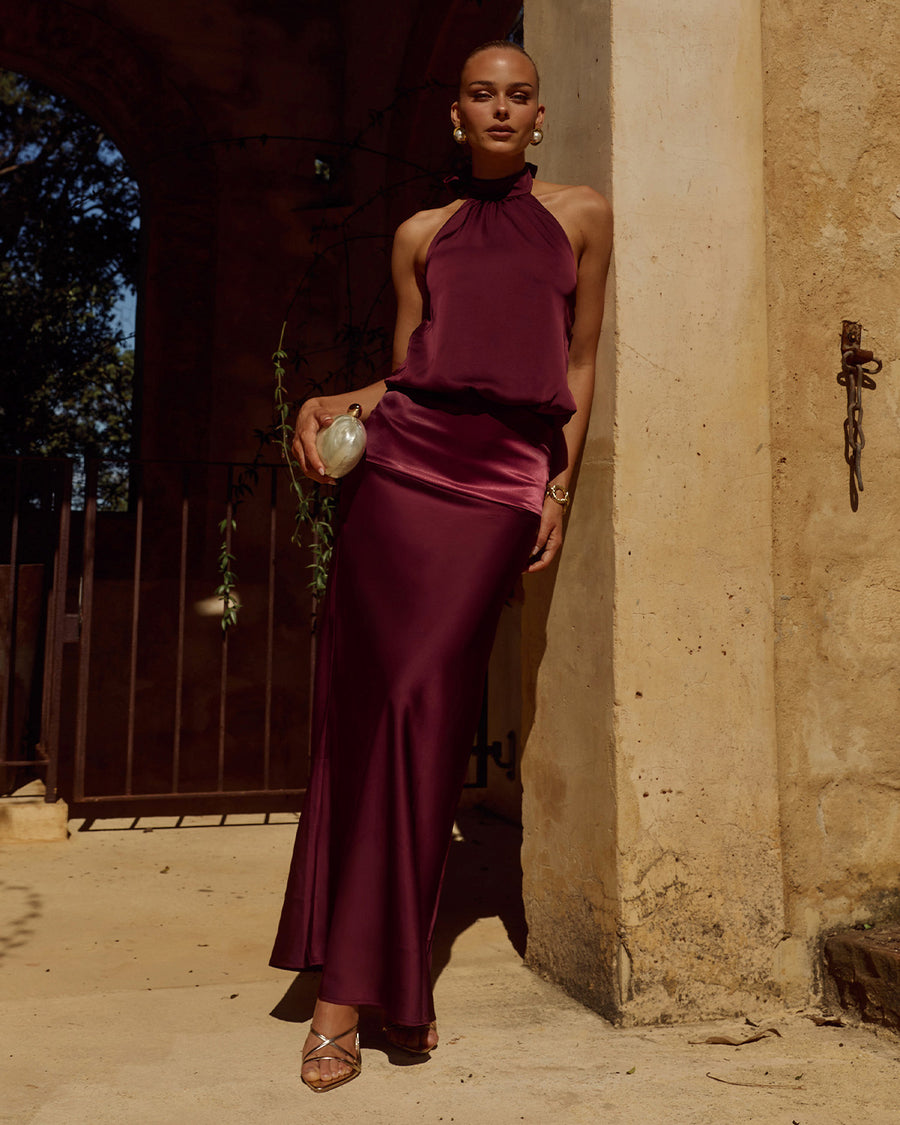 LILIETTE HALTER MAXI DRESS - PLUM XXL - LILIETTEHALTERMAXIDRESS-PLUM-4