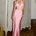LILITH HALTER MAXI DRESS - BLUSH