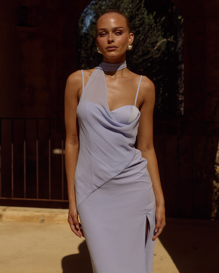 LIORA DRAPED SCARF MAXI DRESS - SKY BLUE - LIORADRAPEDSCARFMAXIDRESS-SKYBLUE-2