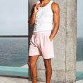LOGAN DRAWSTRING SHORT - PINK