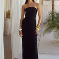 LOUELLA MAXI DRESS - BLACK