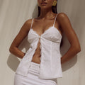 LUA MINI SKIRT - WHITE