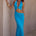 LUMIA HALTER CUTOUT MAXI DRESS - OCEAN