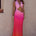 LUMIA HALTER CUTOUT MAXI DRESS - TROPICALE OMBRE