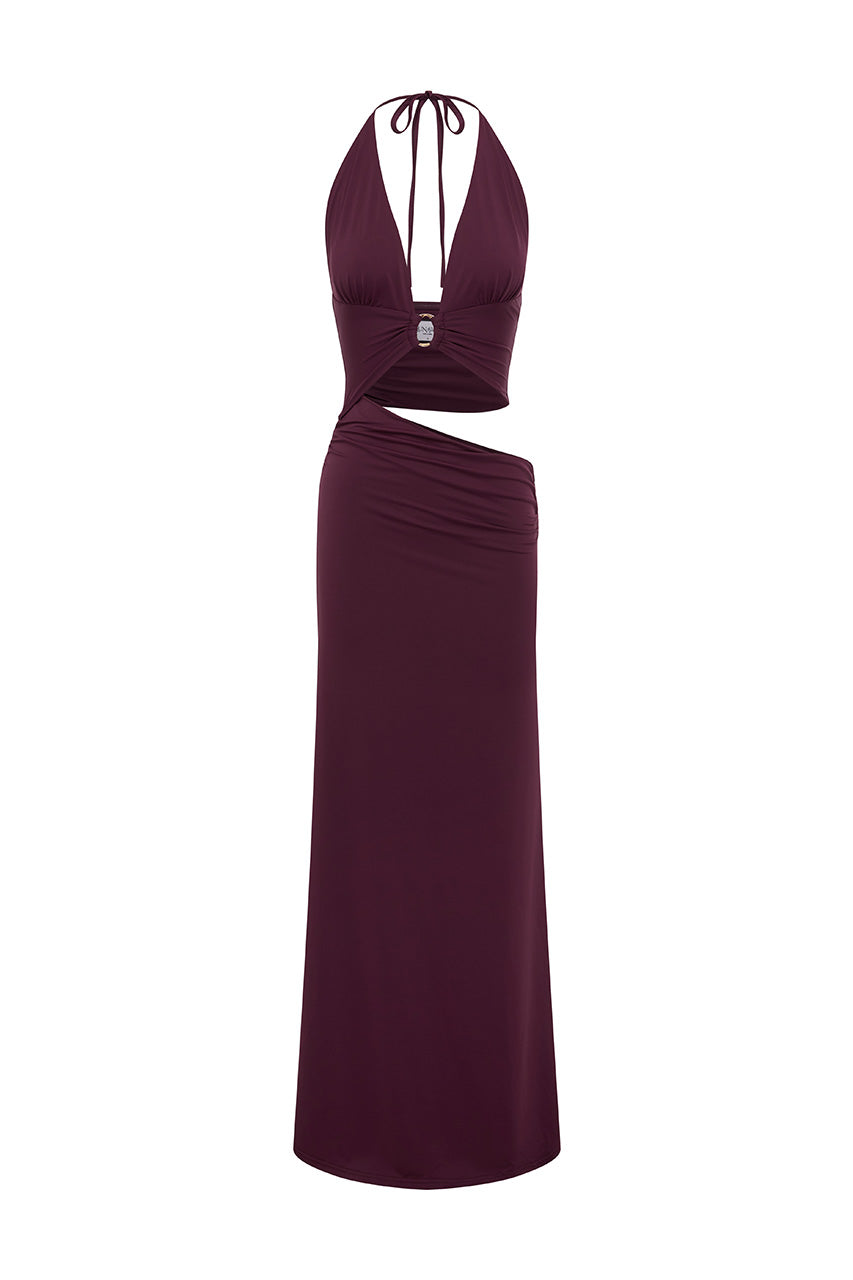 LUMIA HALTER MAXI DRESS - PLUM - LUMIAHALTERMAXIDRESSPLUM_9