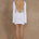 MONTARO MINI DRESS - WHITE