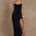 SLINKY SLIP DRESS - BLACK