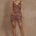 ROMELLY MINI DRESS - LEOPARD PRINT
