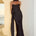 MADELEINE STRAPLESS MAXI DRESS - NOIR