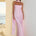 MADELEINE STRAPLESS MAXI DRESS - PETAL