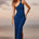 MAGIC MIDI DRESS - ROYAL