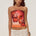 MAHINA BUSTIER - RUBY FLOWER