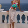 MAHINA BUSTIER - NALANI PRINT