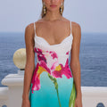 MAHINA MINI DRESS - NALANI PRINT